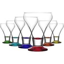 SHC4200 Lav Frosty Renkli Tabanlı 6'lı Dondurmalık-Tatlı Servisi