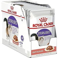 SHC4200 Royal Canin Sterilised Gravy Kısır Kedi Pouch Yaş Mama 85 gr x 12 Adet