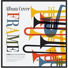 SHC4200 Americanflat 12,5 x 12,5 Albüm Çerçevesi Parlak Pleksiglas ve Şık Minimalist Tasarımlı - Duvara Mon