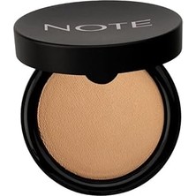 SHC4200 Note Cosmetics Baked Powder 06 Gold Bronze Işıltılı Bitişli Highlighter Toz Yüz Pudrası