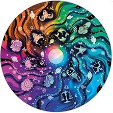 SHC4200 Ravensburger Renk Çemberi: Astroloji Yetişkinler Için 500 Parça Yapboz -12000819 - El Yapımı Aletle