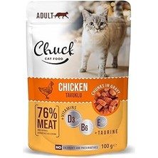 SHC4200 Chuck Pouches, Yetişkin, Tavuklu 100 gr x 24 Adet