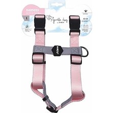 SHC4200 -Pets Gentle Dog Göğüs Tasması Pink L