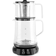 SHC4200 Homend Royaltea 1758H Konuşan Çay Makinesi Siyah