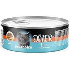 SHC4200 Prochoice Döner Tuna, Sos Içinde Ton Balıklı Tam &amp; Dengeli Yetişkin Kedi Maması 70 gr x 12 Adet