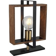 SHC4200 Lucea Karo Eskitme Siyah Boyalı Masa Lambası 1 x E27