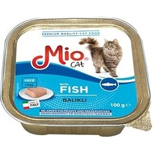 SHC4200 Mio 100 gr Kedi Yaş Mama, Balıklı x 32 Adet