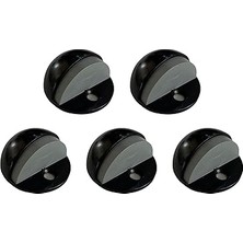 SHC4200 189134 Kubbe Kapı Durdurucu, Mat Siyah, 5'li Paket