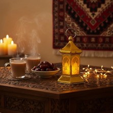 SHC4200 Ramazan Temalı Altıgen Kubbe LED Lamba