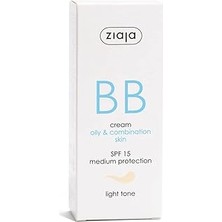 SHC4200 Ziaja Bb Krem Yağlı ve Karma Cilt Açık Ton Spf 15 50 ml