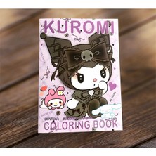 Materyal Akademi Kuromi Sticker ve Maskeli Eğlenceli Boyama Kitabı
