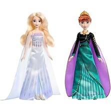 SHC4200 Frozen Karlar Ükesi Prensesleri Anna ve Elsa - 2'li Paket, 3 Yaş ve Üzeri, HMK51