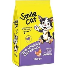 SHC4200 Smile Yetişkin Kısır Kedi Tavuklu 1 kg Kuru Mama