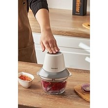 SHC4200 Homend Robochop 2107H Doğrayıcı Krem Gri