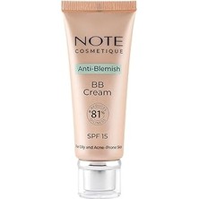 SHC4200 Note Cosmetics Anti-Blemish Bb Cream 04 Beige Spf 15 Akneye Yatkın Ciltler Bb Krem
