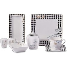 SHC4200 Link 28 Parça Kare Kahvaltı Takımı