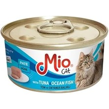 SHC4200 Mio 85 gr Kedi Yaş Mama, Ton ve Deniz Balığı x 24 Adet