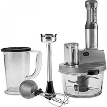 SHC4200 Mastermaid Prosteel Cam Mutfak Robotu Uzun Blender Ayaklı 6 Bıçaklı 2500 W Galaxy Grey