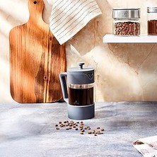 SHC4200 Ar Yıldız Doppio Grey French Press 600 ml