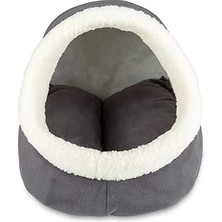 SHC4200 Bypet Alaska Kedi Yuvası Yıkanabilir, Gri