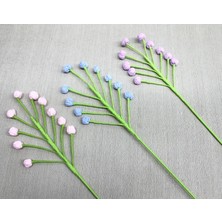 Uslucan Alışveriş El Örgüsü Dekoratif Tomurcuk Çiçeği