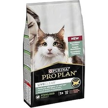 SHC4200 Plan Liveclear Somonlu Kısırlaştırılmış Kedi Maması 1.4 kg