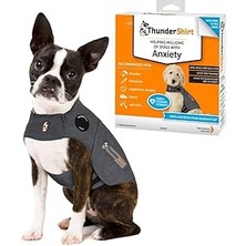SHC4200 Thundershirt Köpekler Için, x Small, Heather Gray - Köpek Anksiyete Sakinleştirici