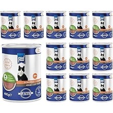 SHC4200 Pawpaw Yetişkin Kedi Somonlu Pate Yaş Mama 400 gr x 12 Adet