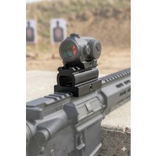 Bosile Profesyonel Metal Ray Yükseltici 22MM - Dürbün, Reddot ve Fener Bağlantı Adaptörü (5 Slot)