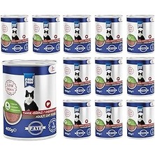 SHC4200 Pawpaw Yetişkin Kedi Tavuk Ciğerli Pate 400 gr x 12 Adet