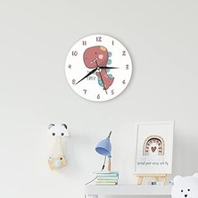 SHC4200 Çocuk Odası Için Sevimli Dinozor Tasarımlı Duvar Saati