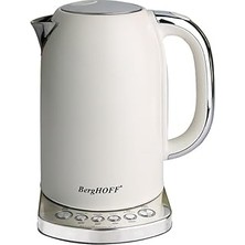 SHC4200 Berghoff Gem 1, 7 L Su Isıtıcı – 2400 W, Çoklu Otomatik Sıcaklık Ayarı | Vanilya Krem