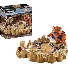 SHC4200 Playmobil Naruto Shippuden 70667 Naruto Vs Pain, Krater Taban Plakası ve Dev Kurbağa Gamakichi ile