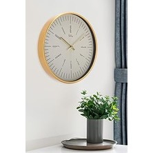 SHC4200 Emores 30 cm Gerçek Cam Sessiz Mekanizma Duvar Saati