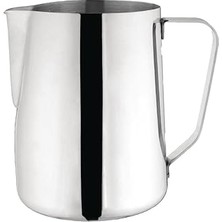 SHC4200 Epinox SS304 Paslanmaz Çelik Süt ve Kahve Potu, Pitcher Sütlük, Süt Köpürtücü, Köpürtme Kabı, 350 M