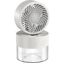 SHC4200 Busstier Su Hazneli, Soğuk Buhar Üfleyen Masaüstü Vantilatör, Sessiz Mini Klima Fanı, 3 Kademeli Hı