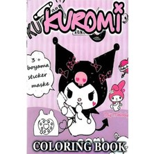 Kuromi My Melody Boyama Kitabı Stickerlı