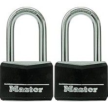 SHC4200 Lock 141TLF Kaplamalı Alüminyum Asma Kilit Anahtarlı, 2'li Paket Anahtarlı