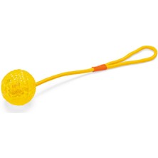 Karlie Storozal Karlıe Ipli Plastik Top Köpek Oyuncağı Sarı 16CM