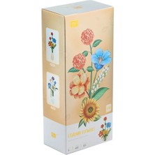 Vagon LZ4601 Loz Eternal Flowers Serisi - ''alacakaranlık Turuncu Işık'' 633 Parça Yapım Seti