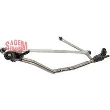 Sagemfrans Storozal Ön Cam Silecek Mekanizmasi Clio Symbol-Joy-Sandero Ii 10 Motorsuz