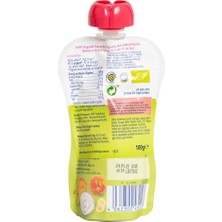 NW NessiWorld Organik Mangolu Yoğurtlu Muzlu Şeftali Püresi 100 gr