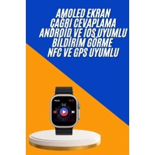 Akıllı Saat Çok Fonksiyonlu Unısex Sosyal Medya Girişli Bluetooth Bağlantılı