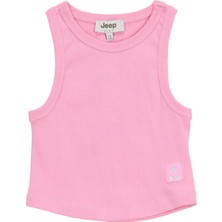 Jeep Düz Pembe Kız Çocuk Atlet J6SG-TST7804