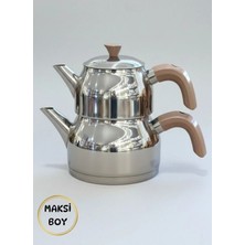 Faralya Home Sude Bakalit Saplı Maksi Boy Çaydanlık 2,15 Lt - 3,95 Lt