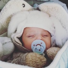 NW NessiWorld Kauçuk Emzik 6-18 Ay Baby Blue