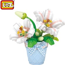 Vagon LZ8837 Loz  Saksılı Zambak Block Oyuncak 240 Parça