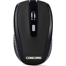 Uslucan Alışveriş Siyah Kablosuz 6d Optik Mouse