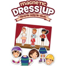 NW NessiWorld MD174 Nessiworld, Magnetic Dress Up - Eşleştir・değiştir・eğlen / +3 Yaş