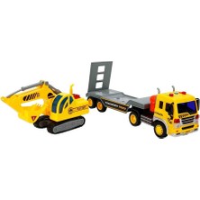 NW NessiWorld 1:20 Sesli ve Işıklı Transporter Taşıyıcı Tır